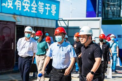 與阜陽共質造！2022年“質量月”走進旭輝雙清江來，點贊房地產開發新標桿